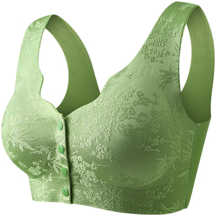 前排扣妈妈文胸罩2025新款爆款聚拢收副乳上托高档乳罩夏季薄款