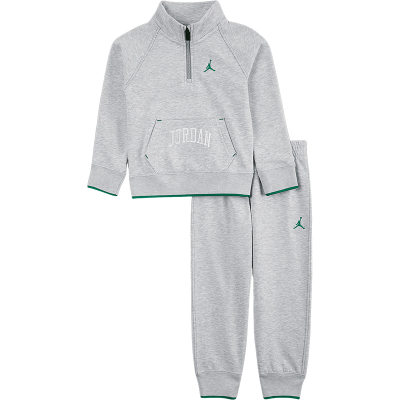 Nike/耐克正品JORDAN小童针织运动立领束脚套装IB8140-011