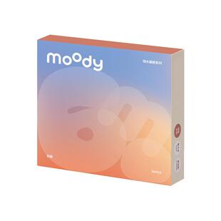 moody疯狂动物城合作硅水凝胶美瞳橄榄黑乌木棕日抛彩色隐形眼镜