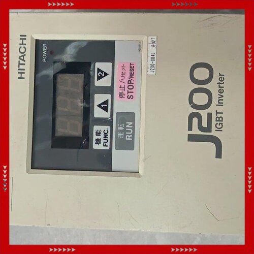 【问价】日立变频器J200-004LF，0.4KW功率，成色如图，功