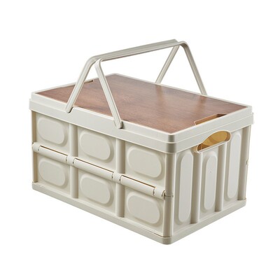 露营收纳箱野餐篮带防水袋带提手