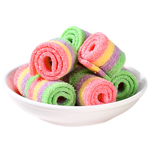 酸条糖果汁软糖果学生儿童幼儿园分享小零食品礼物奖励休闲橡皮糖