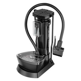 得力高压打气筒新型自行车全套高压气瓶小型便携双增压高压打气筒