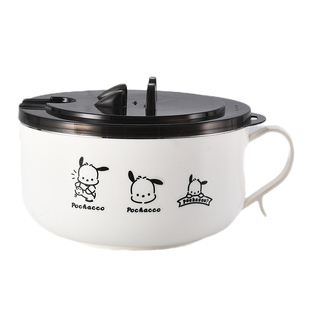 泡面碗带盖学生宿舍打饭304不锈钢方便面碗神器汤碗大容量饭盒