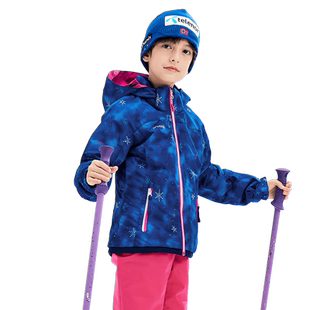 phenix菲尼克斯SKI竞技系列男女童儿童单双板滑雪服套装保暖外套
