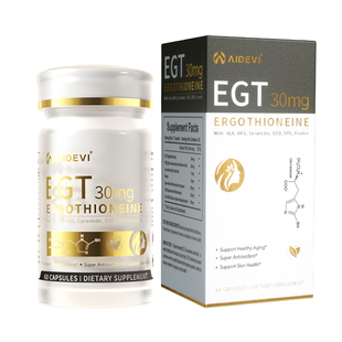 Aidevi艾德维麦角硫因PQQ高含量纯度胶囊美国原装抗排行榜衰进口