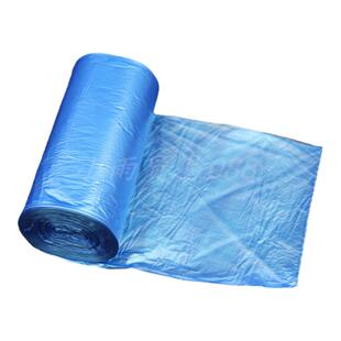 蓝色垃圾袋/加厚中小号垃圾袋/居家平口彩色垃圾袋45*55 50*60