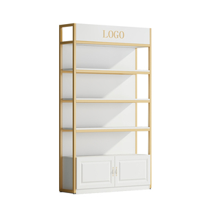 轻奢货架展示架美甲架子美容院展示柜化妆品置物架理发店展架多层