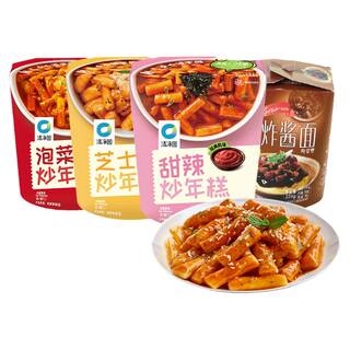 清净园甜辣炒年糕190g正宗韩式风味年糕条芝士泡菜年糕杯夜宵速食