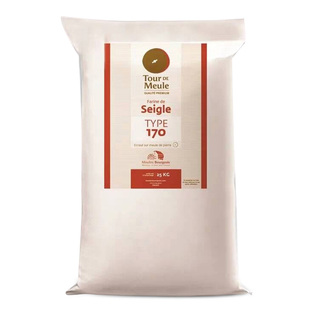 法国进口烘焙面包粉伯爵Bourgeois石磨t150全麦粉含麦麸土司粉1KG