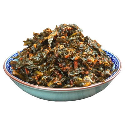 贵州特产 独山盐酸菜 400克 酸甜辣 （细叶）新鲜日期 1袋包邮