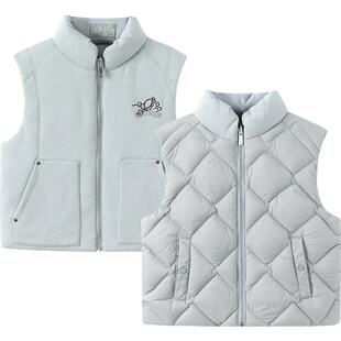 巴拉巴拉男童羽绒马甲宝宝鹅绒背心冬季新款童装儿童坎肩外穿加厚