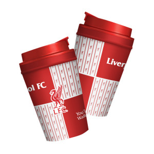 LIVERPOOLFC旗舰店官方正版利物浦足球俱乐部 | 队徽咖啡杯便携保温杯球迷杯子