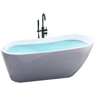 范尔德 独立式亚克力大浴缸家用成人 简约欧式浴池1.4-1.7米