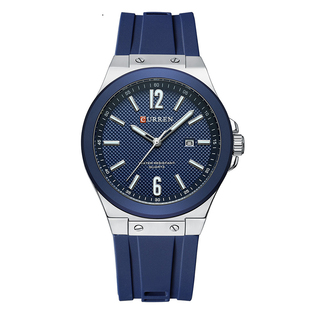 CURREN卡瑞恩青少年初高中学生户外跑步运动夜光防水石英手表8467