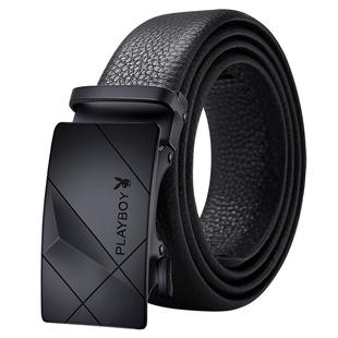 花花公子男士皮带真皮牛皮腰带情人节礼物送男友2026新款男款裤带