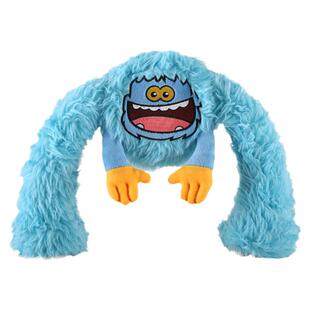 Qmonster狗狗耐咬磨牙宠物发声玩具毛绒弹力球大中型犬长脚怪家族