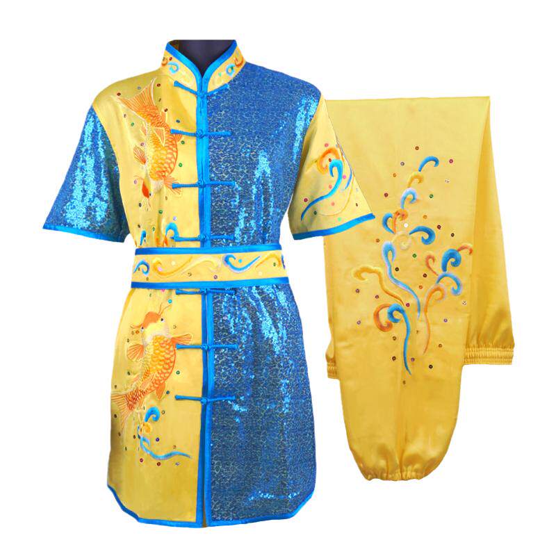 武术服男练功表演服装女竞赛成人