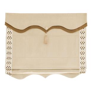 新款安装罗马帘全遮光加厚隔热隔断卷帘卧室风格客厅轻奢美式窗帘