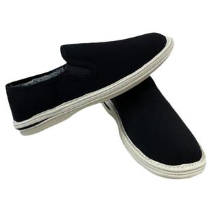 老北京手工千层底套脚圆头青年保暖经典休闲加厚加棉冬季男黑布鞋