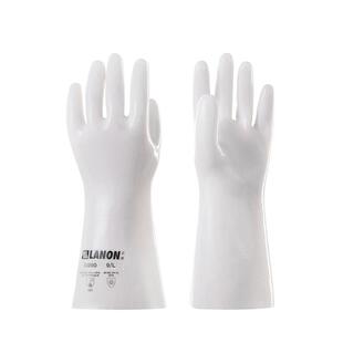 兰浪S990实验室硅胶防化手套耐溶剂DMF天那水稀释剂NMP香蕉水