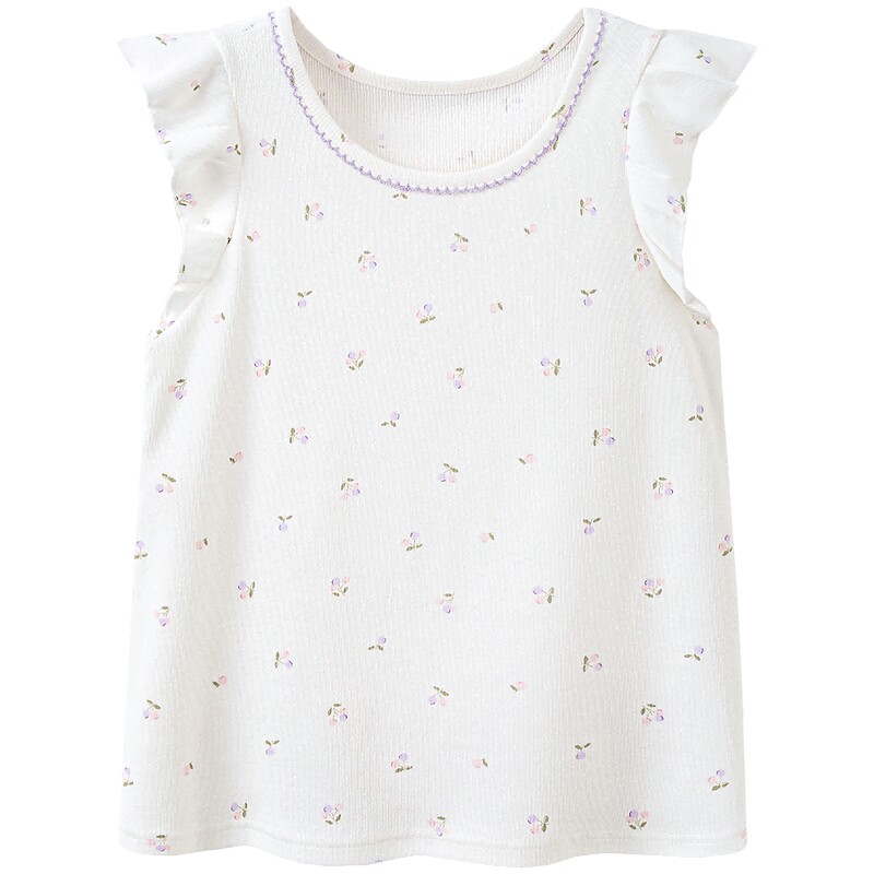 迷你巴拉巴拉女童莫代尔打底背心夏季新款宝宝亲肤透气轻薄内衣