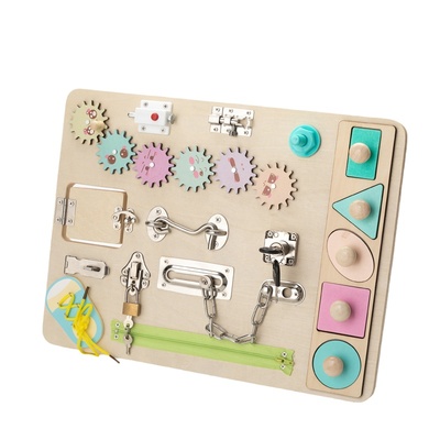 多功能技能学习启蒙早教开锁玩具