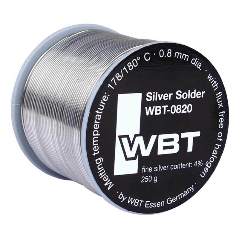 原装正品  德国 WBT 0820  音响专用含银hifi发烧焊锡丝