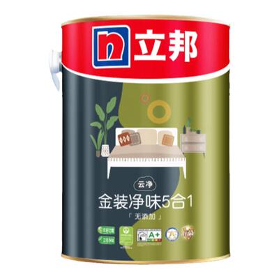 五效合一乳胶漆立邦抗碱防霉