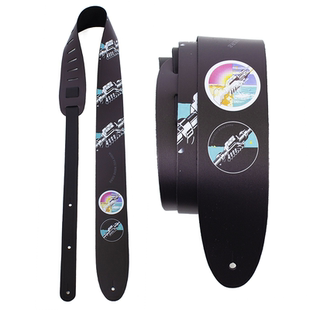 Perri's派瑞斯Pink floyd签名款电木贝斯吉他皮制背带6.35CM