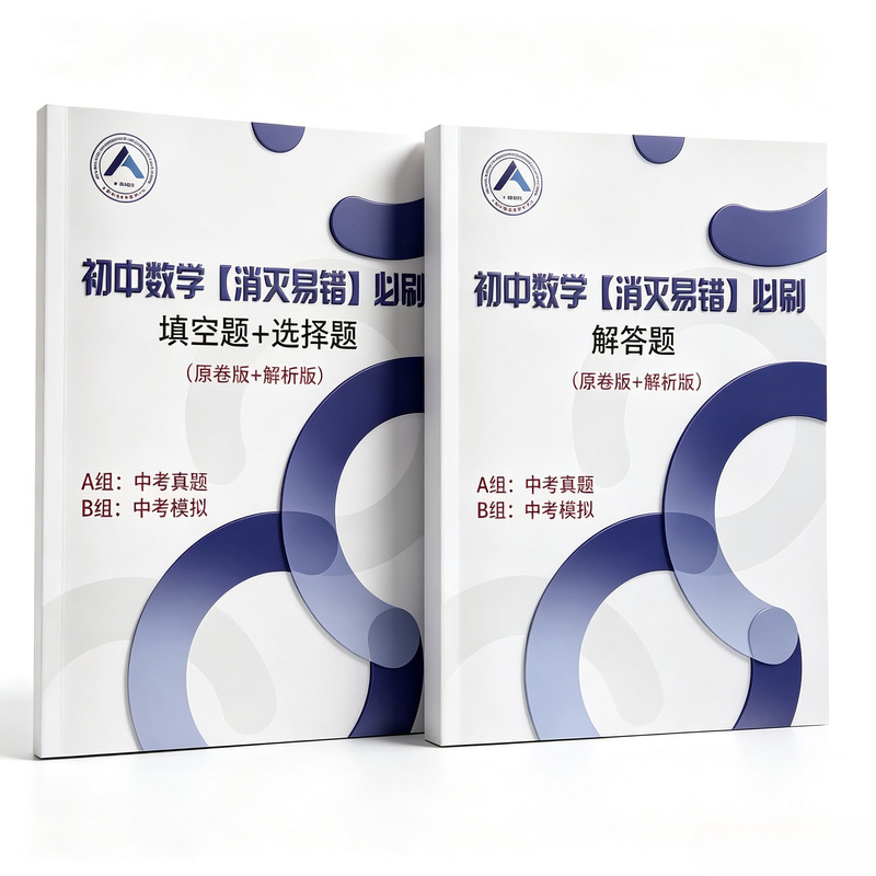 (消灭易错)人大附中初中数学必刷填空题选择题解答题原卷+解析版中考真题中考模拟题训练