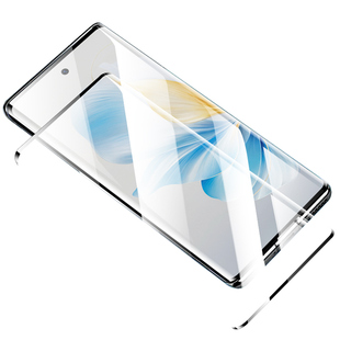 连环马适用荣耀magic7pro钢化膜majic6手机膜适用华为5migic3全屏4至臻版保时捷曲面秒贴新款昆仑玻璃por保护