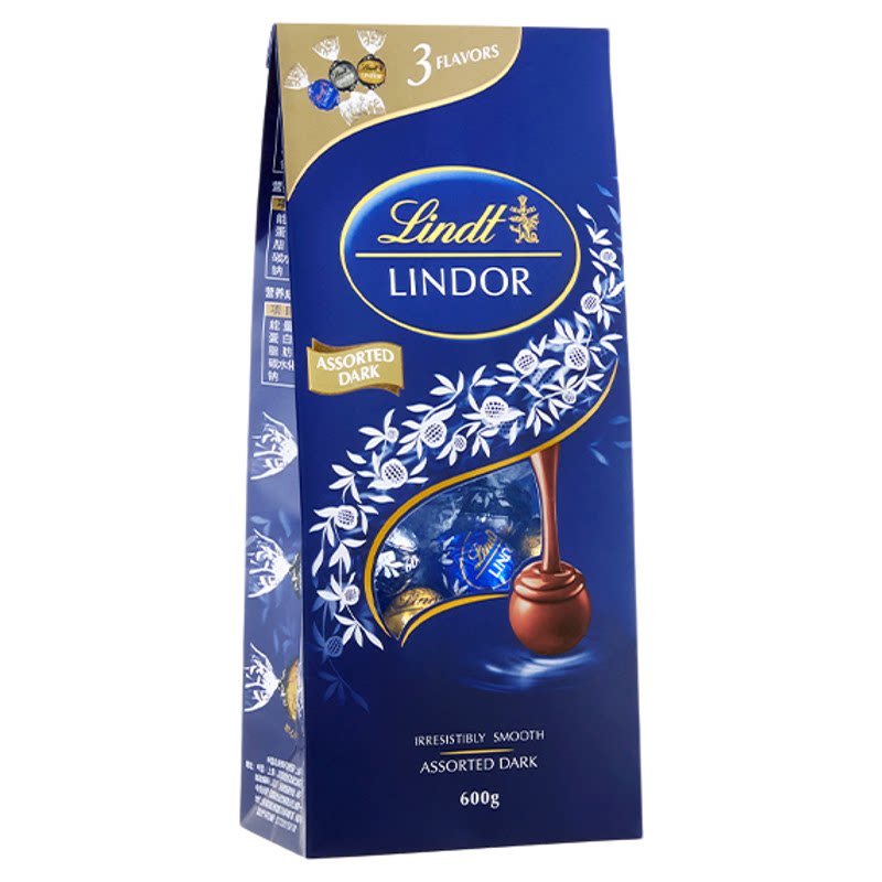 Lindt/��ʿ���ٷ���Ʒ���ľ�ѡţ���ɿ���569g������ʳ ��ʿ�� �����ɿ�����ɫ569g