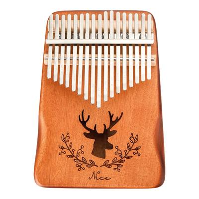 卡林巴拇指琴21音五指琴正品女生初学者水晶乐器手指便携儿童钢琴