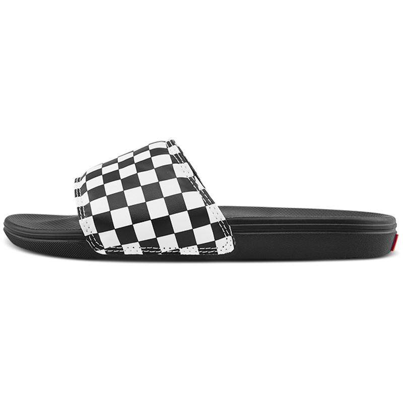 VANS范斯官方黑色棋盘女鞋