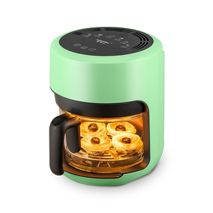 Soulwell索韦尔可视空气炸锅2024年新款网红透明玻璃小型炸锅