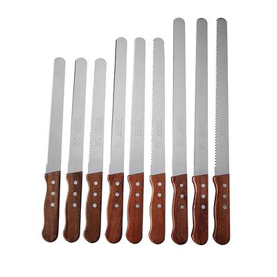 面包刀锯齿刀切片刀细齿蛋糕刀西点刀吐司分层粗齿无齿刀烘焙切刀