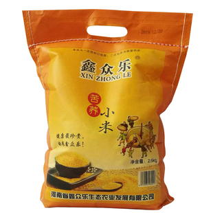 25年新米鑫众乐小米苦荞小米农家米脂5斤包邮