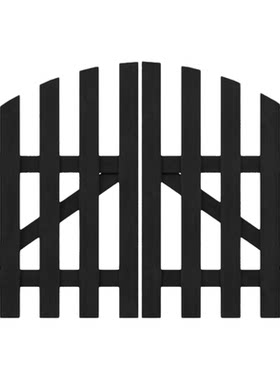 防腐木门庭院花园篱笆家用围栏门