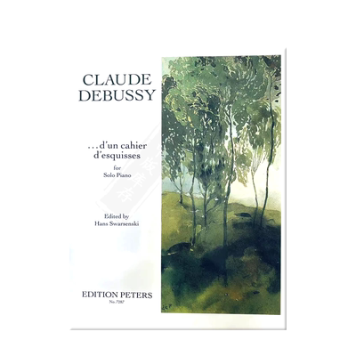 德彪西草稿本钢琴独奏彼得斯