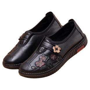 老北京布鞋女2026春秋新款奶奶鞋防滑软底妈妈鞋中老年舒适老人鞋