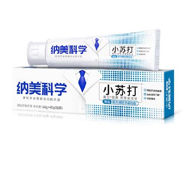 纳美薄荷海盐美白护龈牙膏