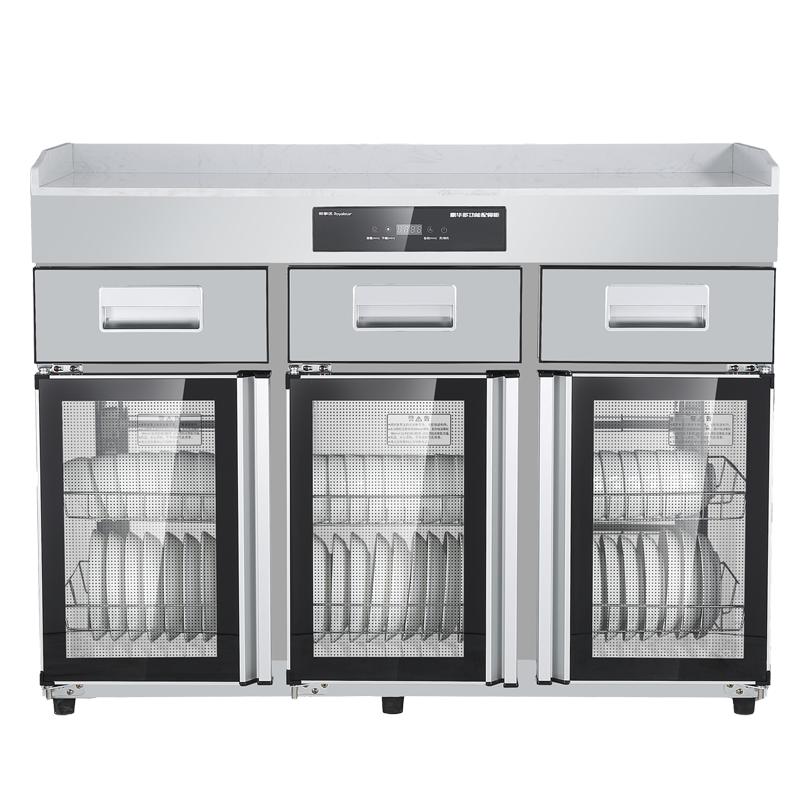 荣事达消毒柜商用餐饮饭店台式大容量大理石酒店包厢餐厅配餐碗柜