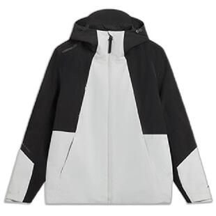 【肖战同款】李宁三合一冲锋衣男CF溯珑壳女款2026春冬季加绒外套