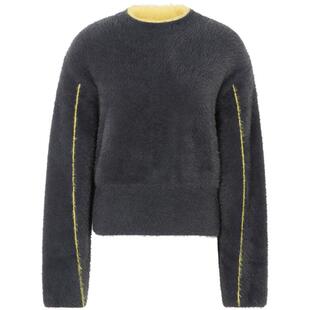 【折扣】YCH 女士圆领长袖针织衫卫衣