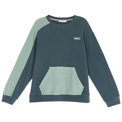 铜牛bless系列双面拼色冬季新款