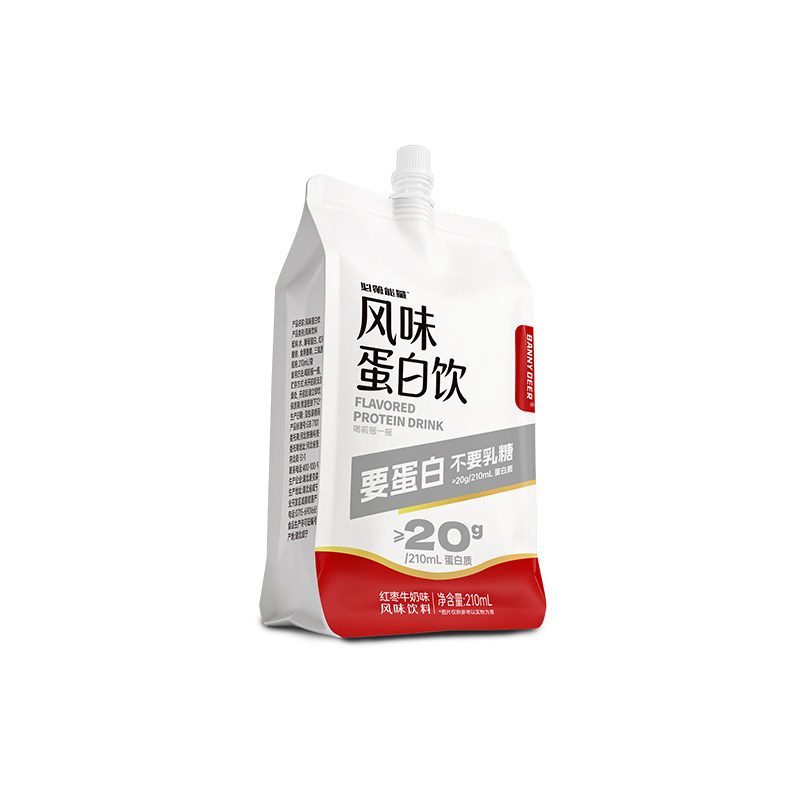 BD必第能量蛋白饮料【要蛋白不要乳糖】运动健身20g蛋白质*8袋/箱