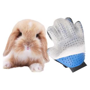宠物撸毛手套中长毛兔子荷兰猪猫咪狗狗通用按摩针梳清洁洗澡刷
