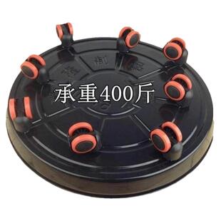 金属铁质加厚不锈钢移动花盆托盘花盆底座带万向滑轮花托圆形承重