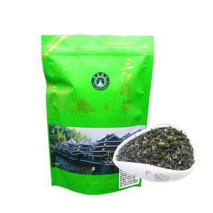 2026新茶广西柳州碧螺春三江绿茶叶高山云雾绿茶明前毛尖炒青香茶